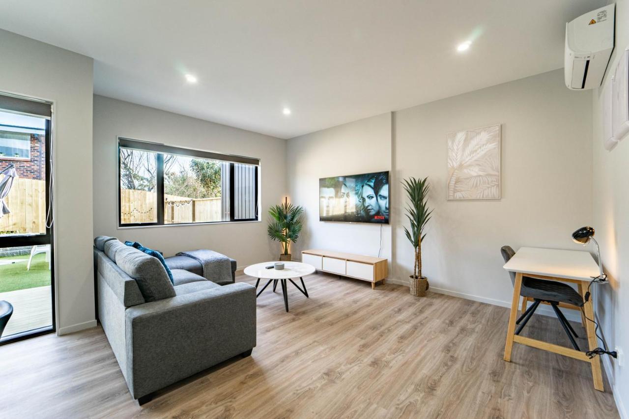 Modern Sunnyhills Town House Villa Auckland Dış mekan fotoğraf